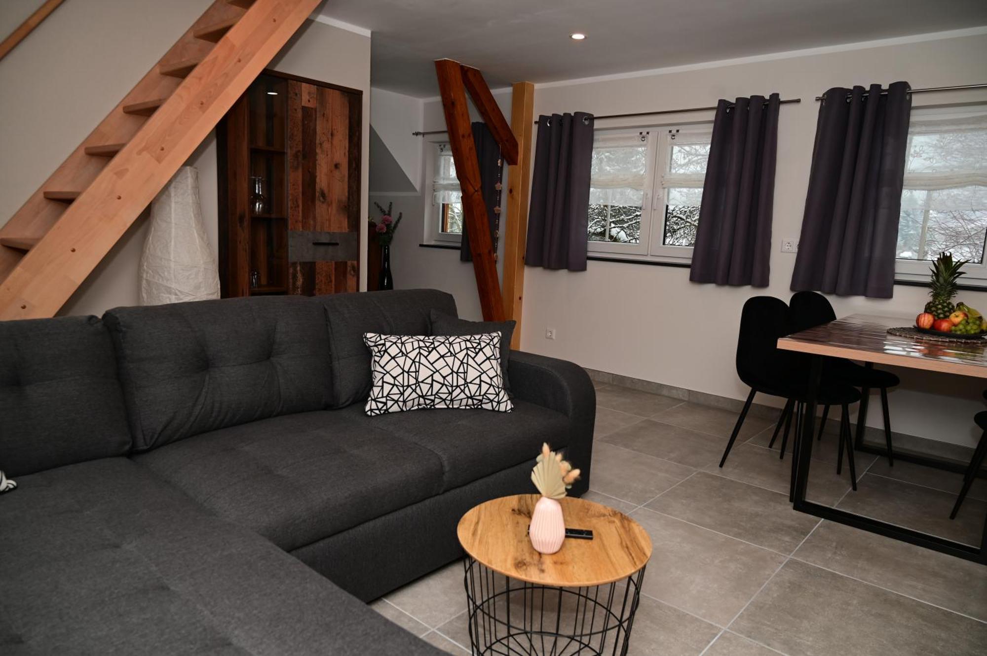 Ferienwohnung Am Kalten Bach Durrrohrsdorf Bagian luar foto